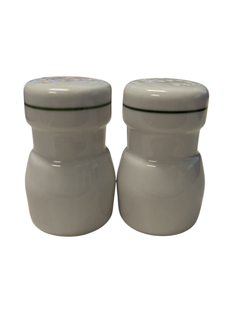 Vintage Fruit Motif Salt & Pepper Shakers