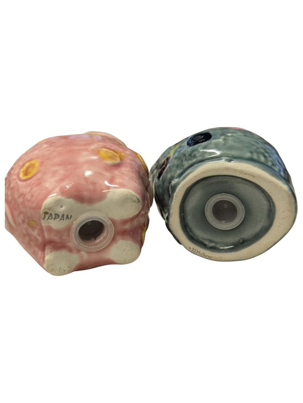 Vintage Pig & Mouse Salt & Pepper Shakers