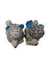 Vintage “Peppery Poodle” & “Salt of the Earth” Shakers