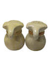 Vintage Yellow Ceramic “Tied Bag” Salt & Pepper Shakers