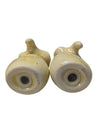 Vintage Yellow Ceramic “Tied Bag” Salt & Pepper Shakers
