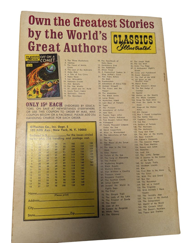 Classics Illustrated #101 — William Tell