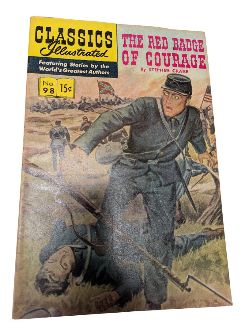 Classics Illustrated #98 — The Red Badge of Courage