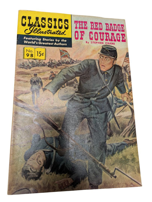 Classics Illustrated #98 — The Red Badge of Courage