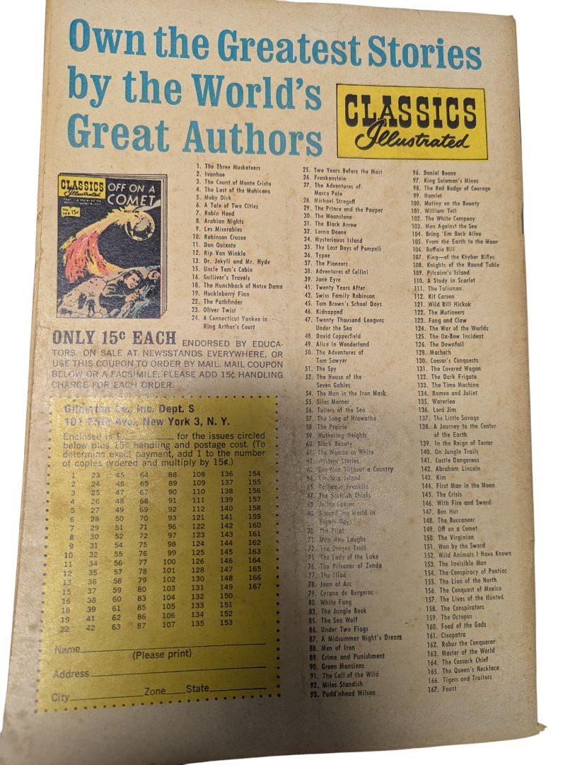 Classics Illustrated #83 — The Jungle Book