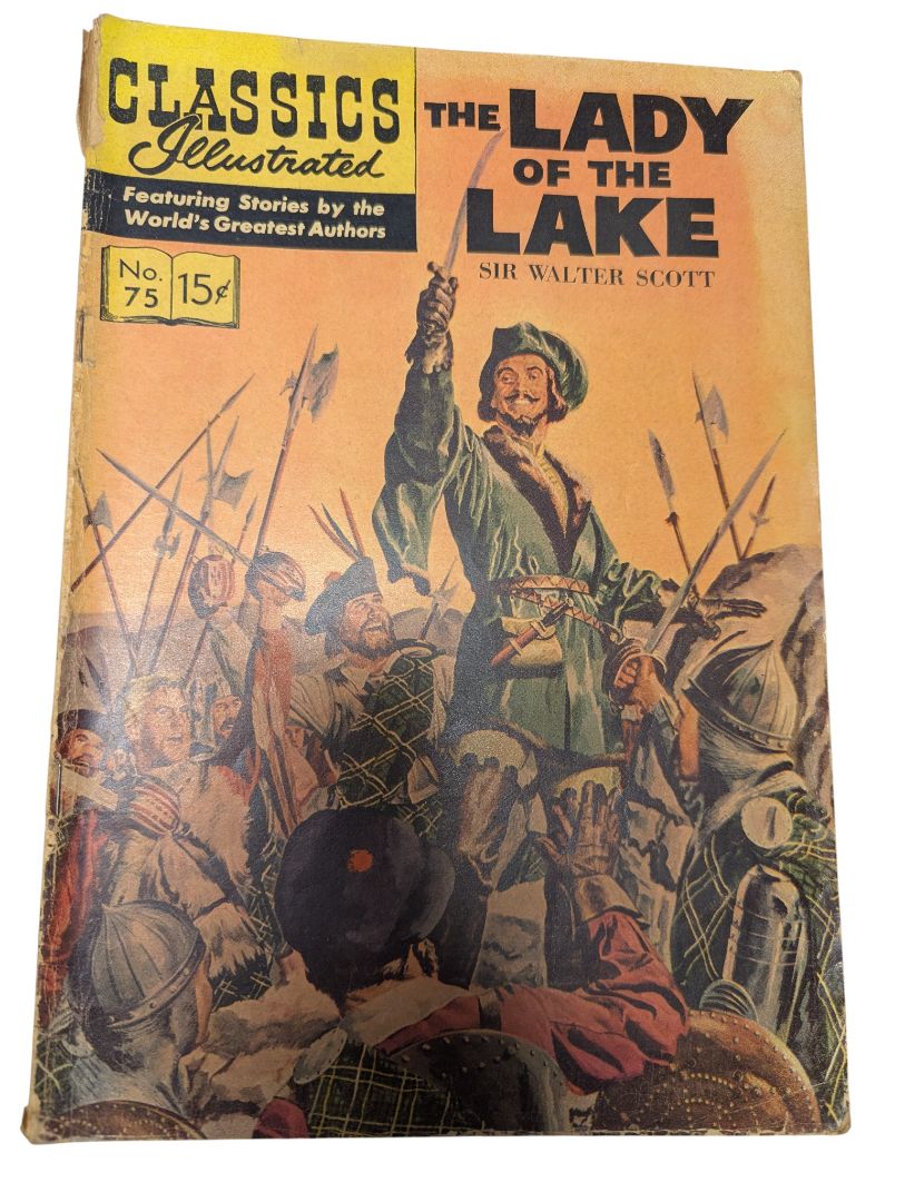 Classics Illustrated #75 — The Lady of the Lake