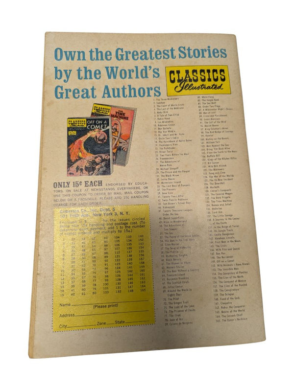 Classics Illustrated No. 91 — The Call of the Wild (Jack London, Gilberton, 1952)