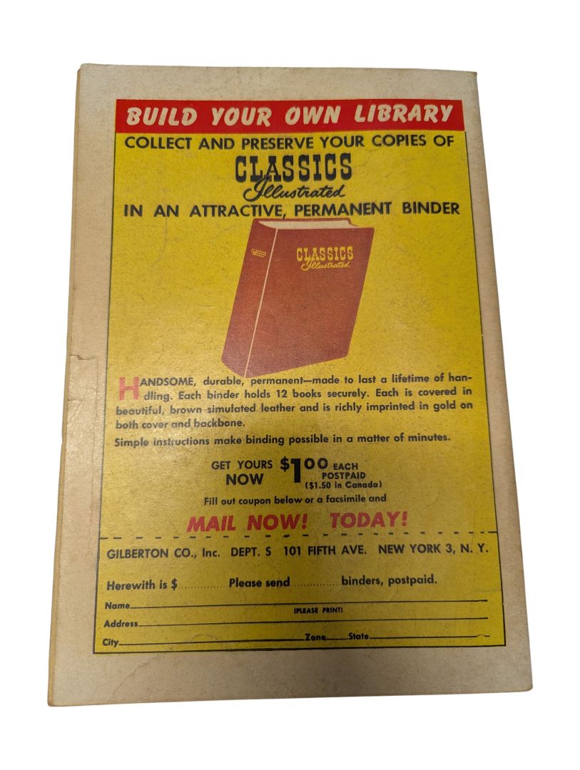 Classics Illustrated No. 97 — King Solomon’s Mines (H. Rider Haggard, Gilberton, 1952)