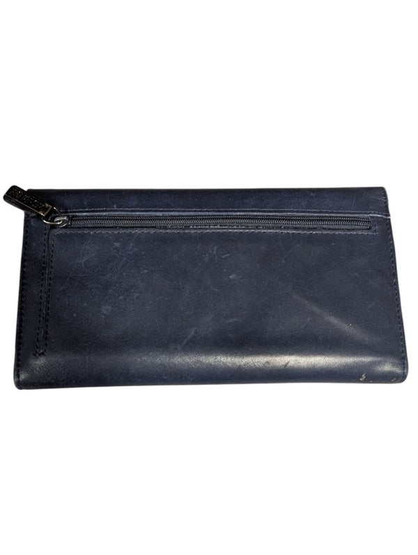 Jones New York Navy Leather Wallet