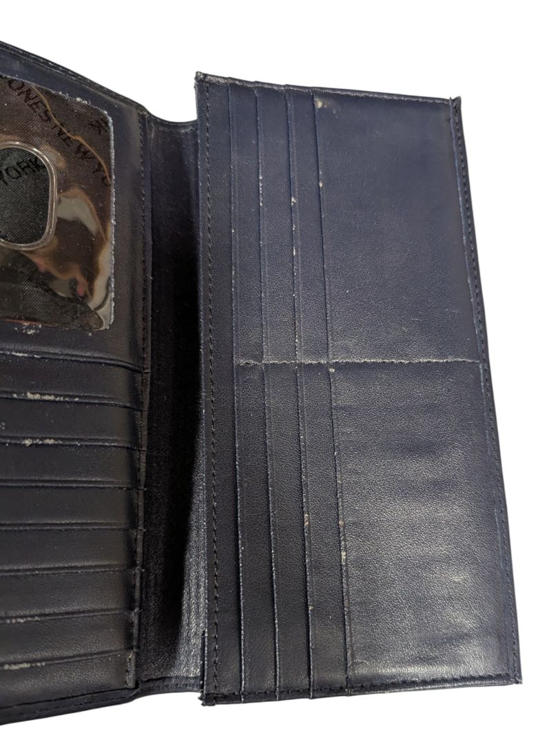 Jones New York Navy Leather Wallet
