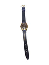 Bitans Quartz Watch with Blue Leather Strap