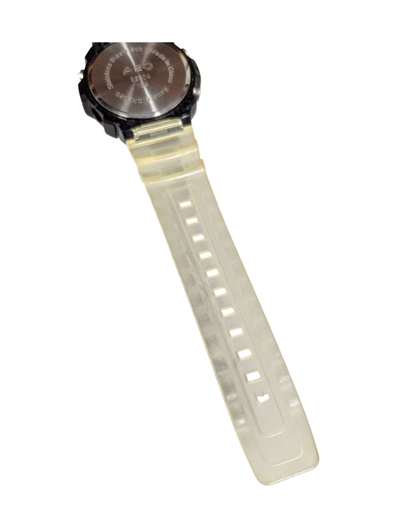 AEO Digital Sports Watch with Translucent Strap