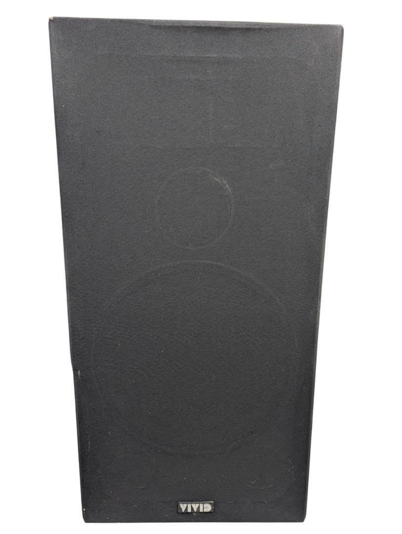 Vivid Floor Speaker Pair– Black Woodgrain Cabinet