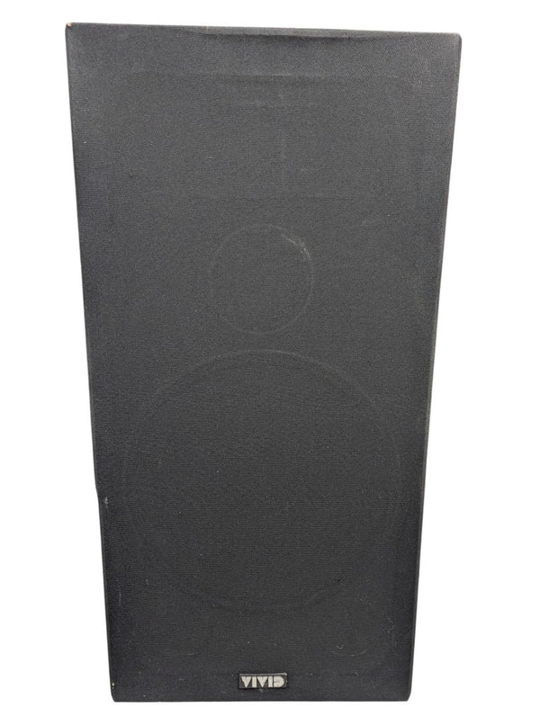 Vivid Floor Speaker Pair– Black Woodgrain Cabinet