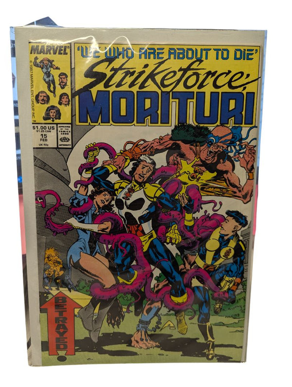 Marvel Comics – Strikeforce: Morituri #15 (February 1988)
