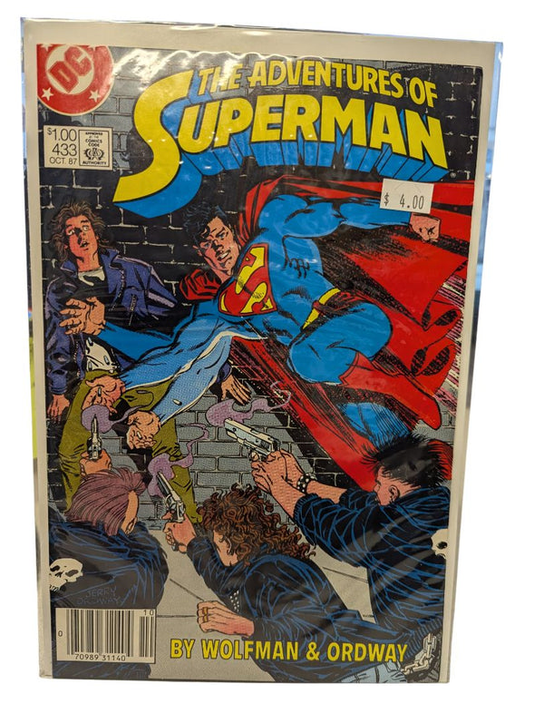 DC Comics – The Adventures of Superman #433 (October 1987)
