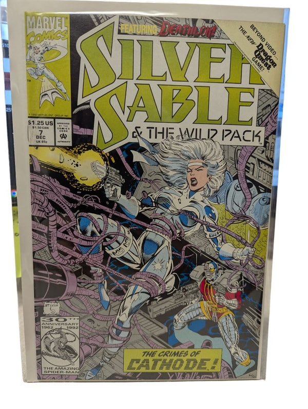 Marvel Comics – Silver Sable & The Wild Pack #7 (1992)