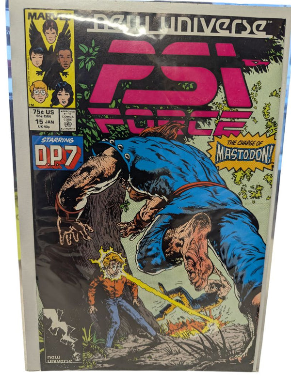 Marvel Comics – Psi-Force #15 (January 1988)