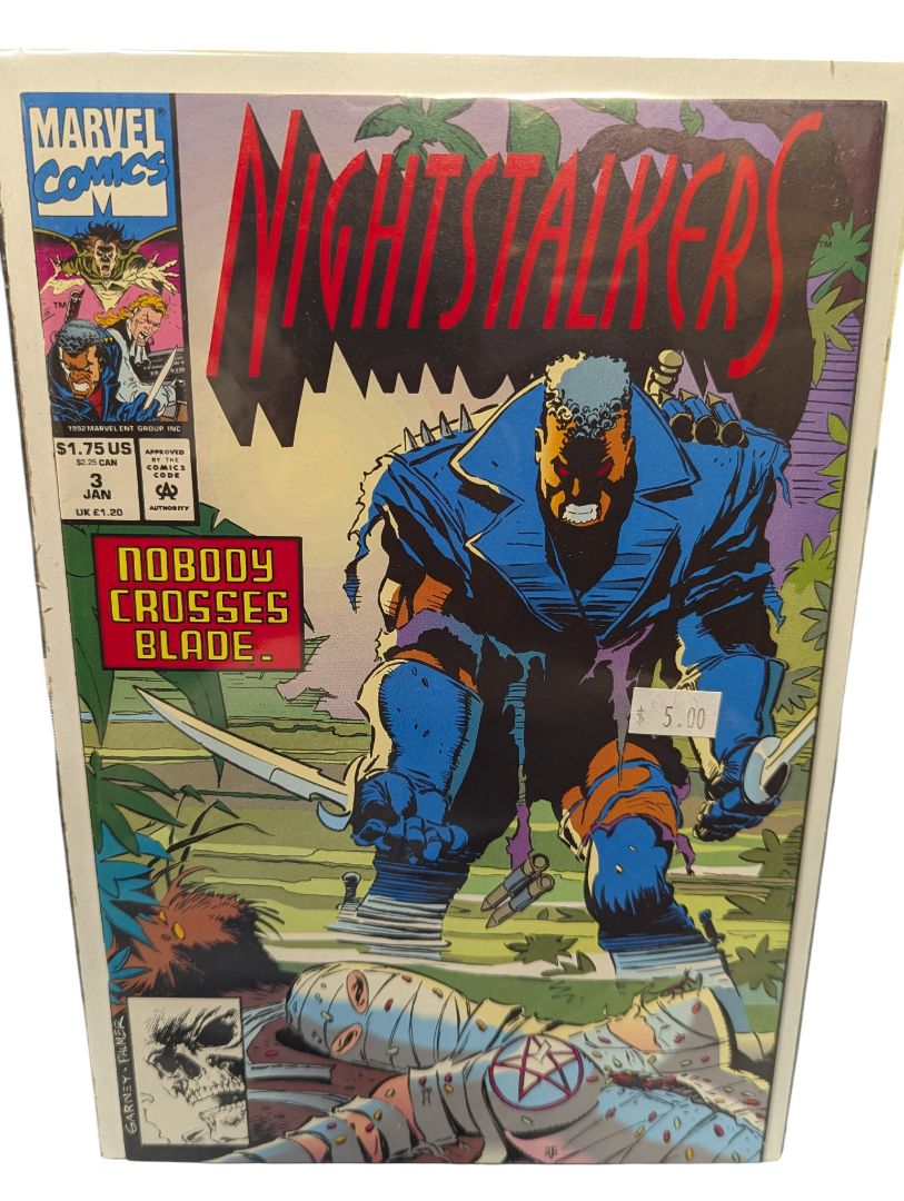Marvel Comics – Nightstalkers #3 (January 1993)