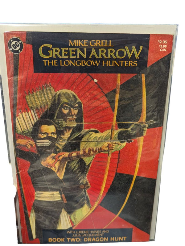 DC Comics – Green Arrow: The Longbow Hunters, Book Two: Dragon Hunt (1987)