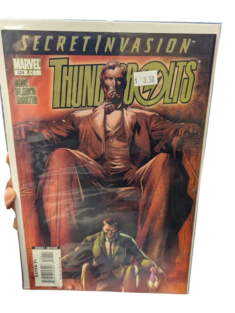 Marvel Comics – Thunderbolts #124 (Secret Invasion Tie-In, 2008)
