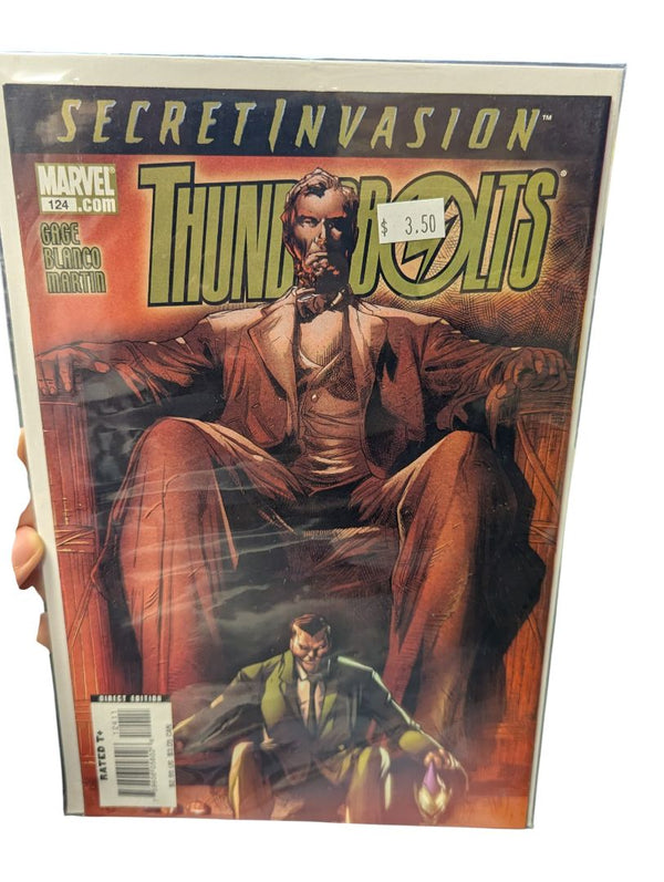 Marvel Comics – Thunderbolts #124 (Secret Invasion Tie-In, 2008)