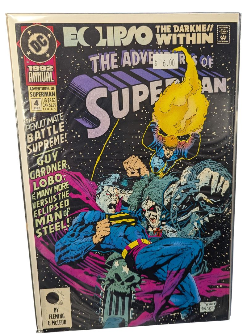 DC Comics – The Adventures of Superman Annual #4 “Eclipso: The Darkness Within” (1992)