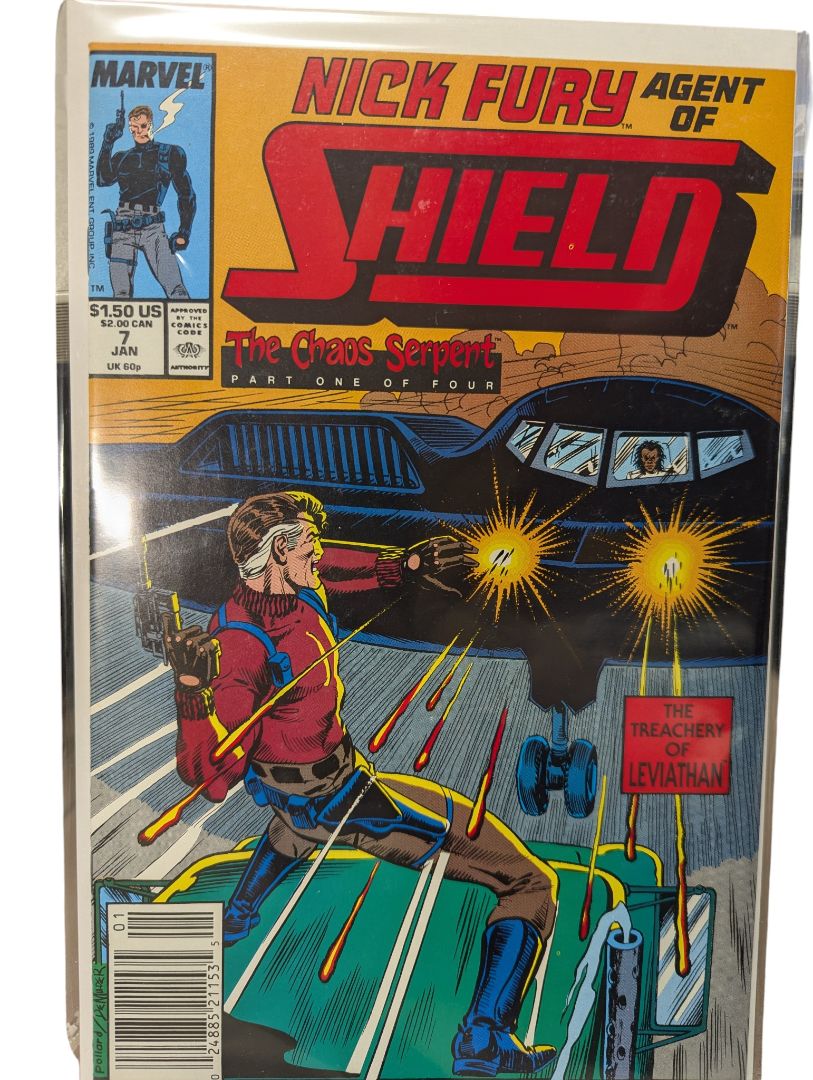 Marvel Comics – Nick Fury, Agent of S.H.I.E.L.D. #7 (1989)