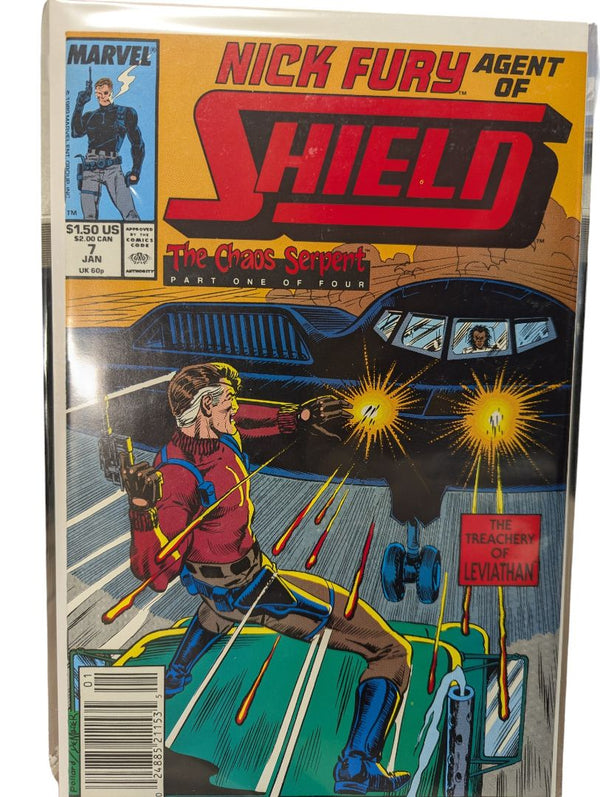 Marvel Comics – Nick Fury, Agent of S.H.I.E.L.D. #7 (1989)