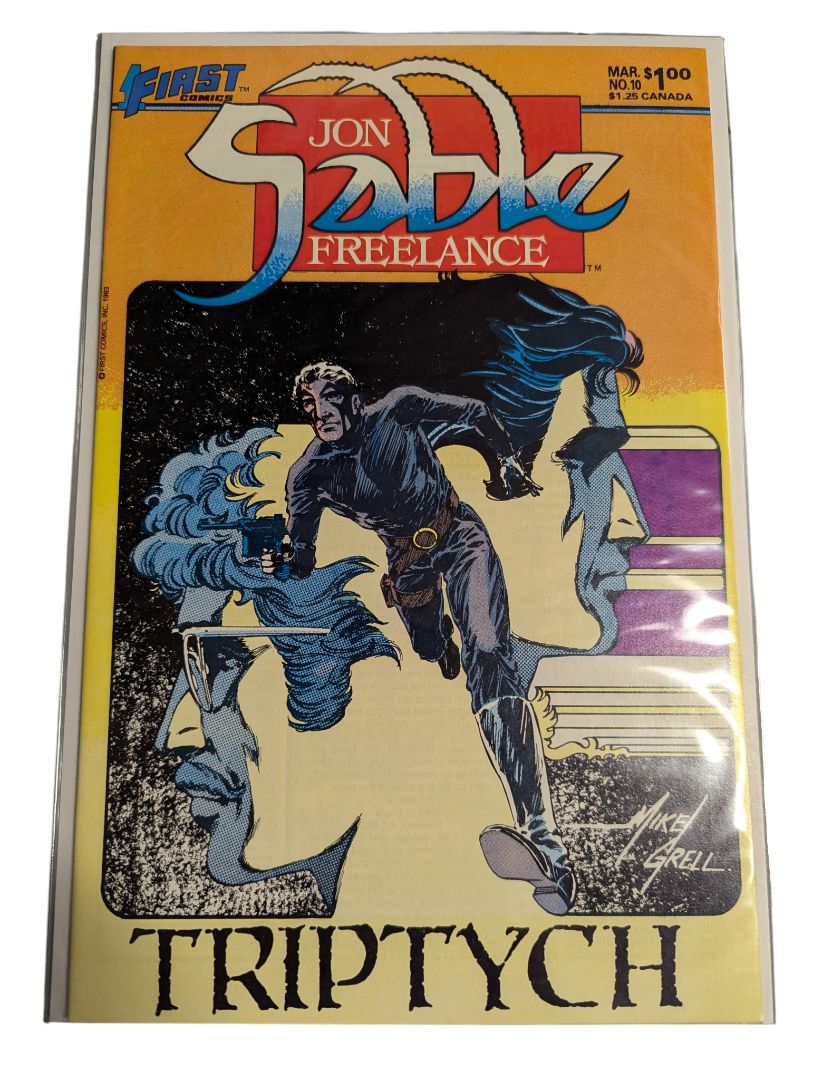 BooksFirst Comics – Jon Sable, Freelance #10 (March 1984)