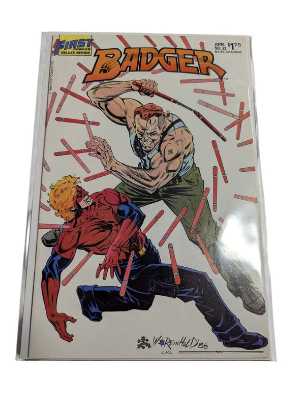 First Comics – Badger #22 (1986)