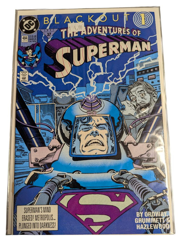 DC Comics – The Adventures of Superman #484 (1991)