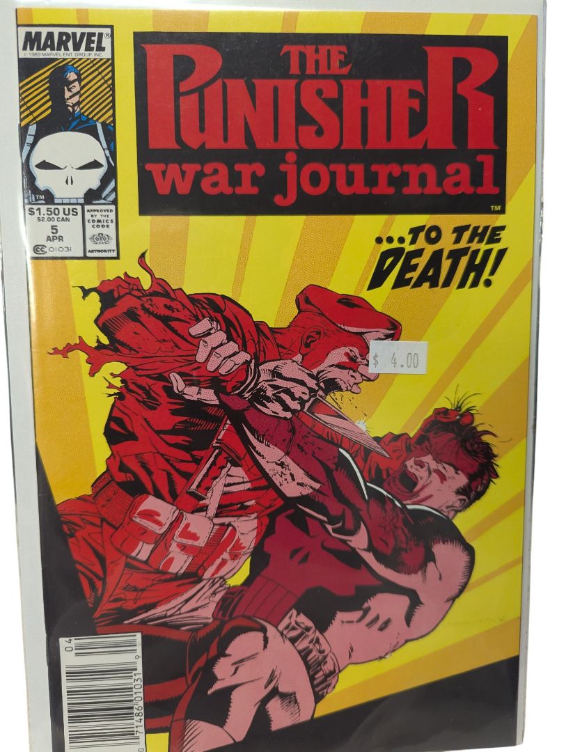 Marvel Comics – The Punisher War Journal #5 (April 1989)