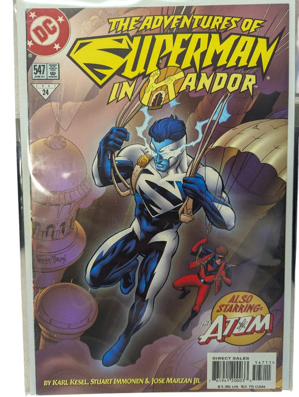 DC Comics – The Adventures of Superman #547 (June 1997)