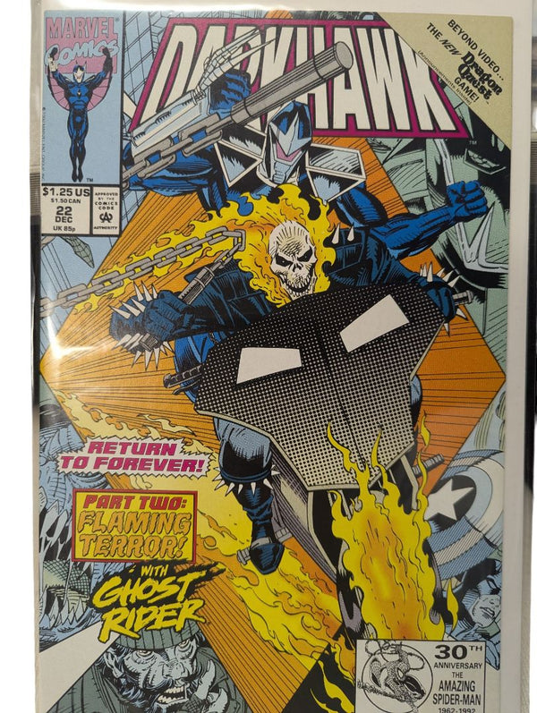 Marvel Comics – Darkhawk #22 (December 1992)