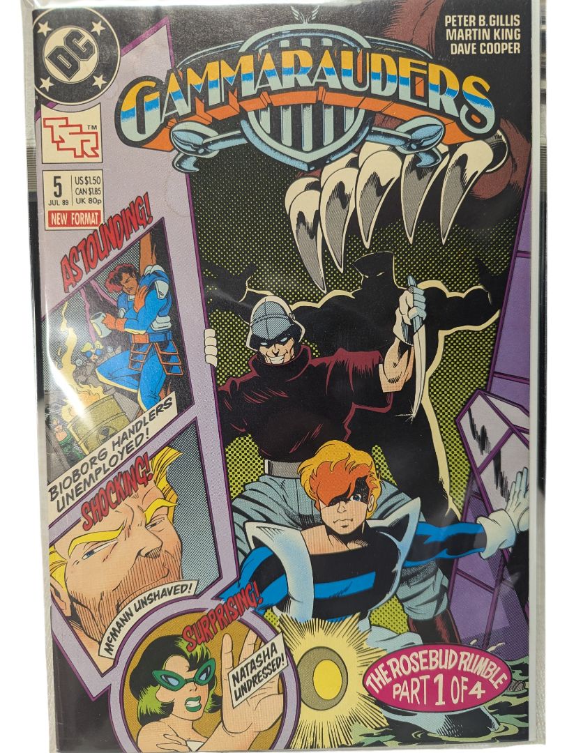 DC Comics – Gammarauders #5 (July 1989)