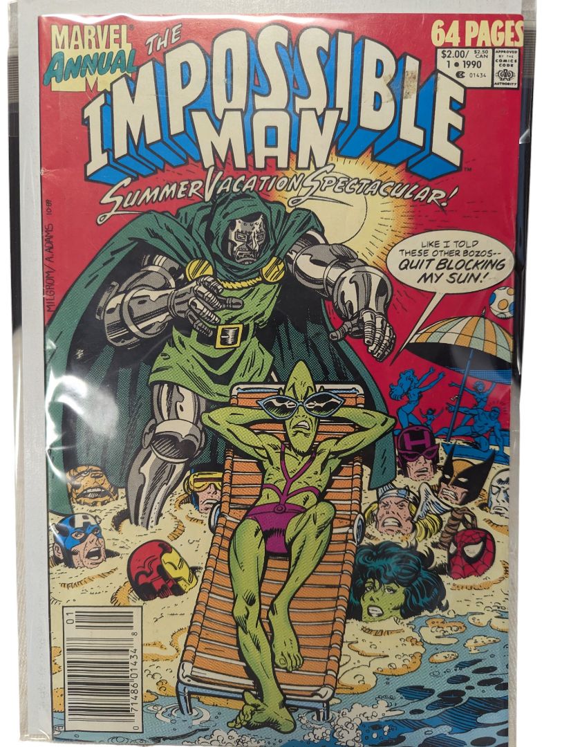 Marvel Comics – The Impossible Man Annual #1 (1990)
