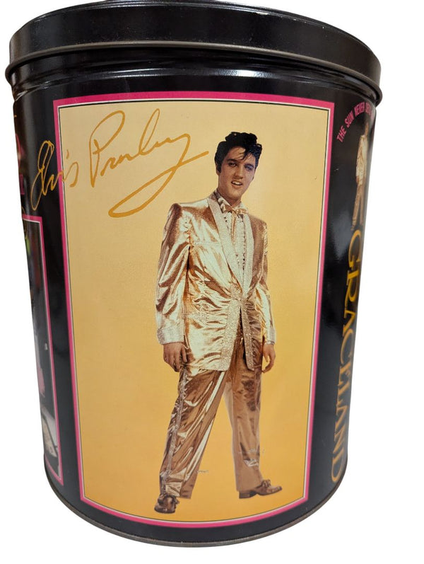 Graceland Memphis Tennessee Collectible Tin Canister – Elvis Presley Edition