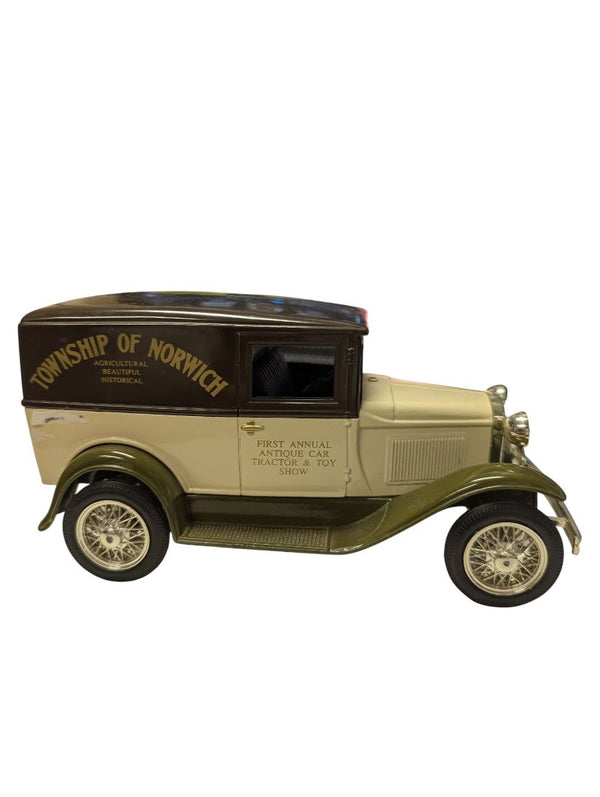 Township of Norwich Model A Delivery Van Bank – First Annual Antique Car & Tractor Show Edition