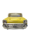 1957 Chevrolet Bel Air Diecast Model Car – Yellow & White