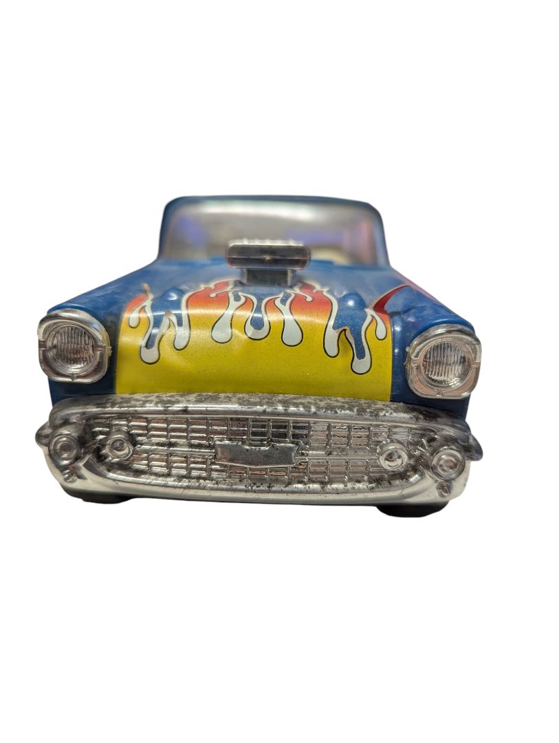 1957 Chevrolet “Hot Rod Racer” Diecast Model – Blue Flame Edition