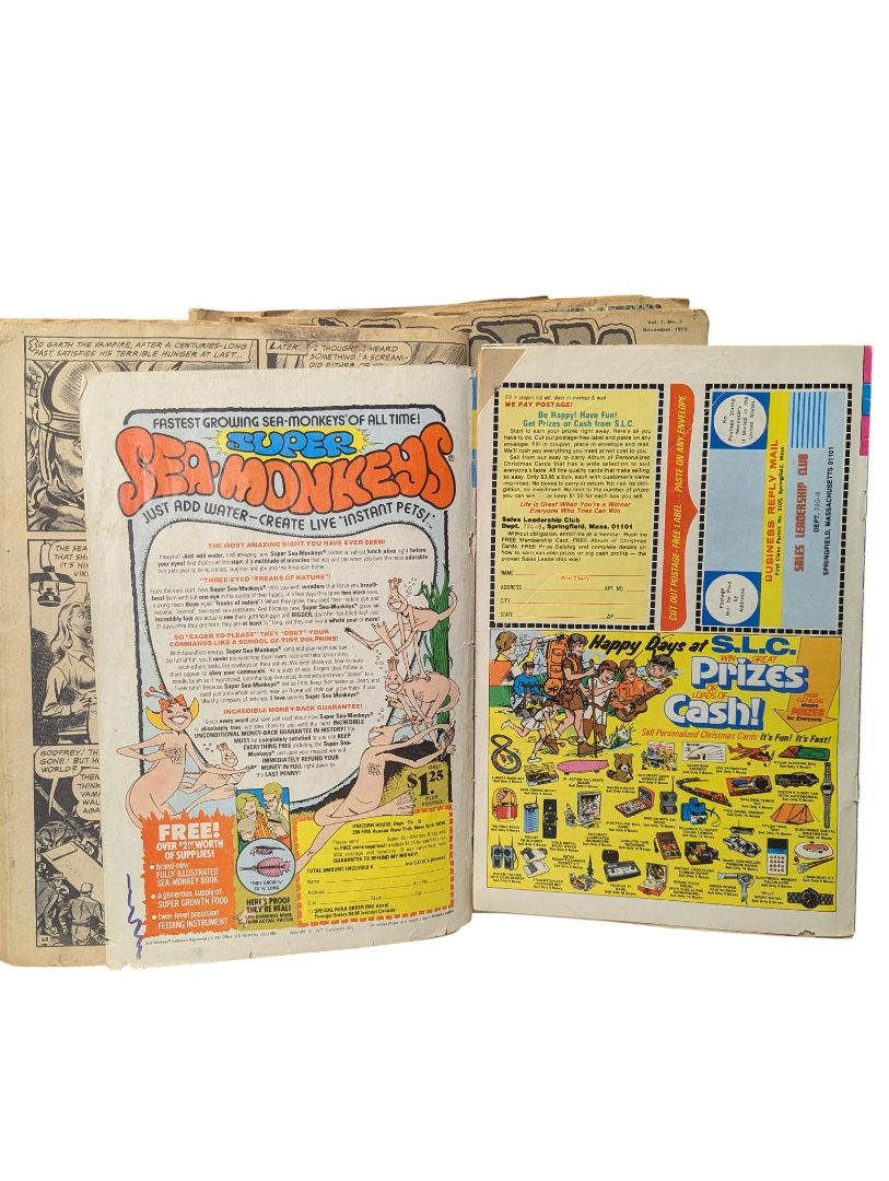 Vintage Comic Lot – Gold Key & Horror Series (1970s)