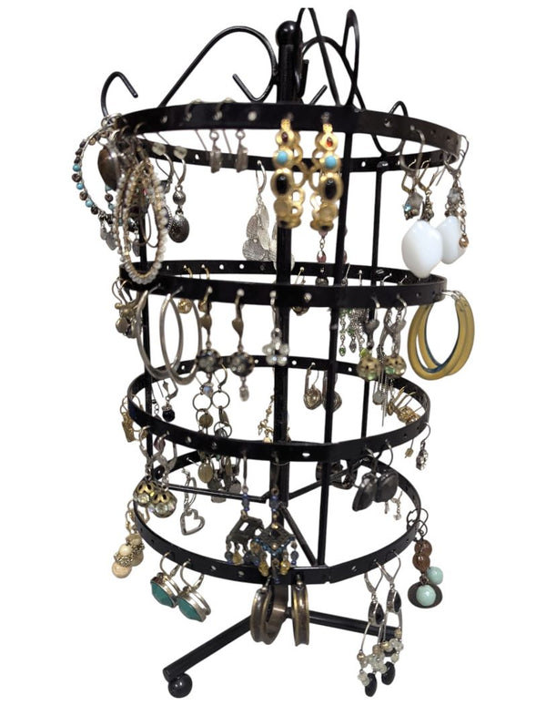 Rotating Earring Tower – Vintage & Costume Jewelry Collection
