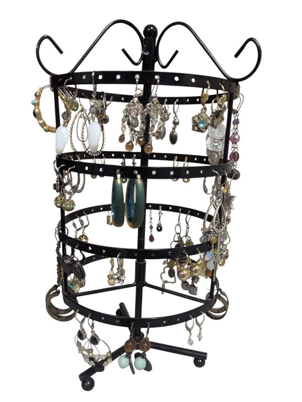 Rotating Earring Tower – Vintage & Costume Jewelry Collection