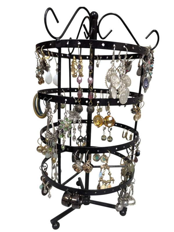 Rotating Earring Tower – Vintage & Costume Jewelry Collection