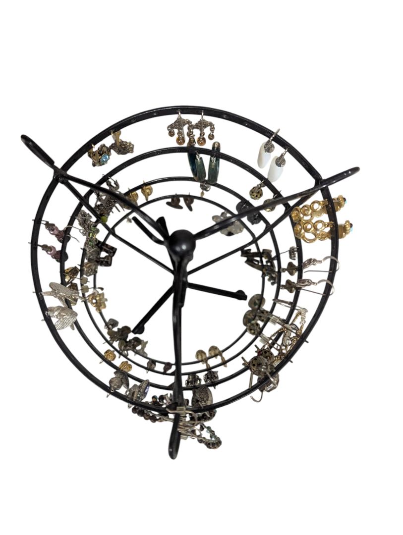 Rotating Earring Tower – Vintage & Costume Jewelry Collection
