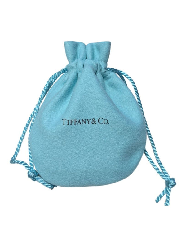 Tiffany & Co. Sterling Silver 10 mm Bead Bracelet with Heart Tag Charm