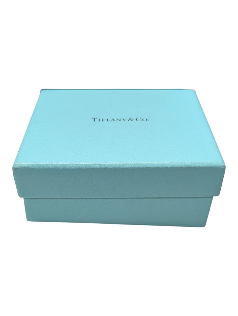 Tiffany & Co. Sterling Silver 10 mm Bead Bracelet with Heart Tag Charm