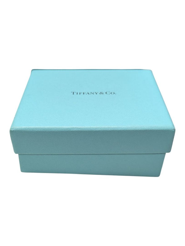 Tiffany & Co. Sterling Silver 10 mm Bead Bracelet with Heart Tag Charm