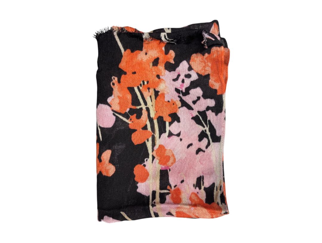 Lot of 7 Fashion Scarves – Assorted Prints & Materials